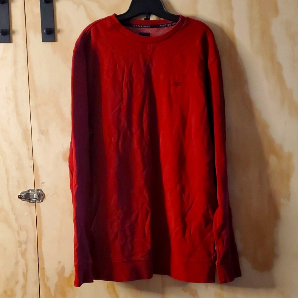 Vans Men's Red Sweater